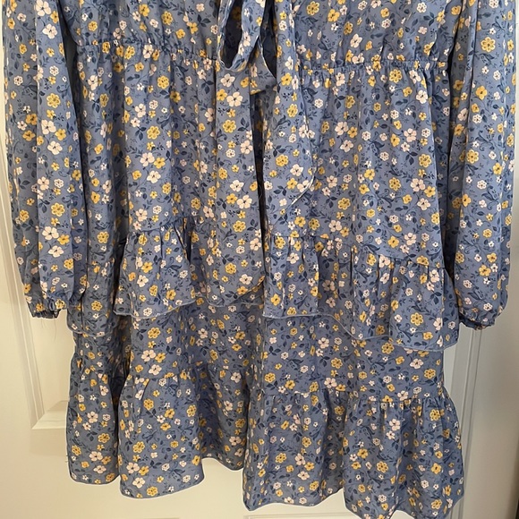 Floral Ruffled Dress - Picture 3 of 4